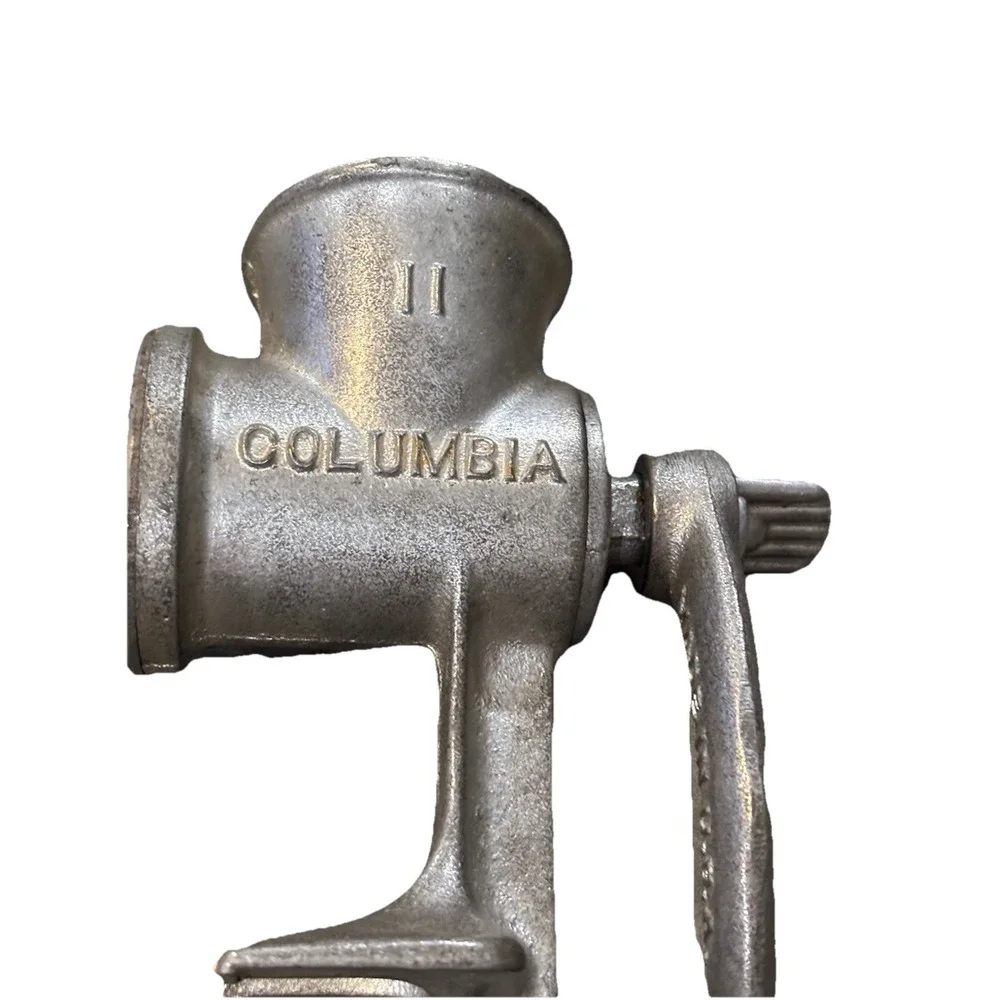 Columbia 11 Meat Grinder & Blades Food Processor Made in USA